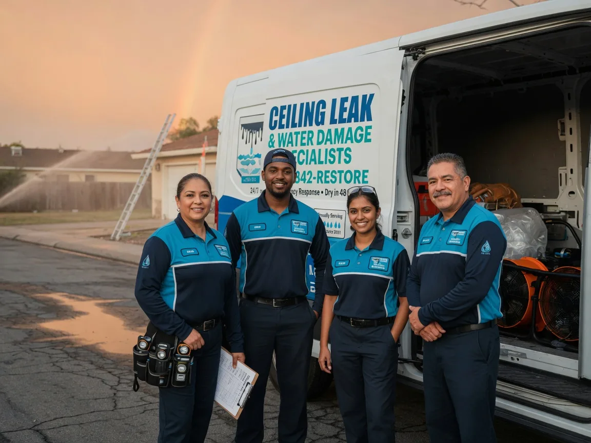 Ceiling Leak Cleanup company in Humphrey, AR
