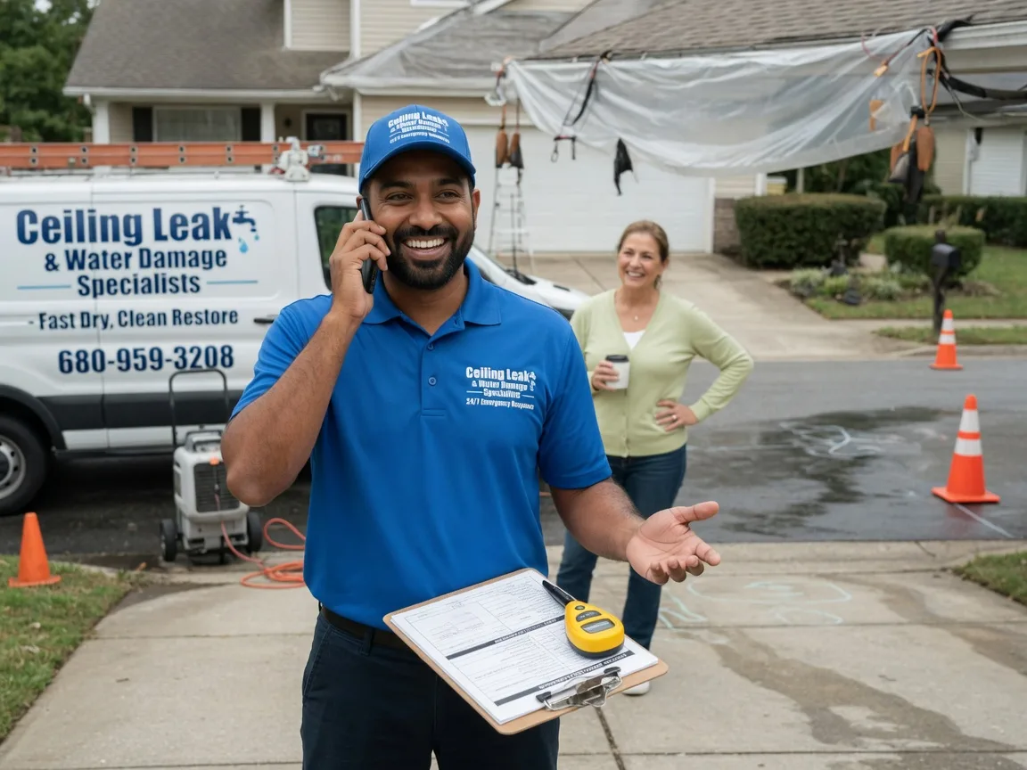 Ceiling Leak Cleanup Humphrey, AR FAQs