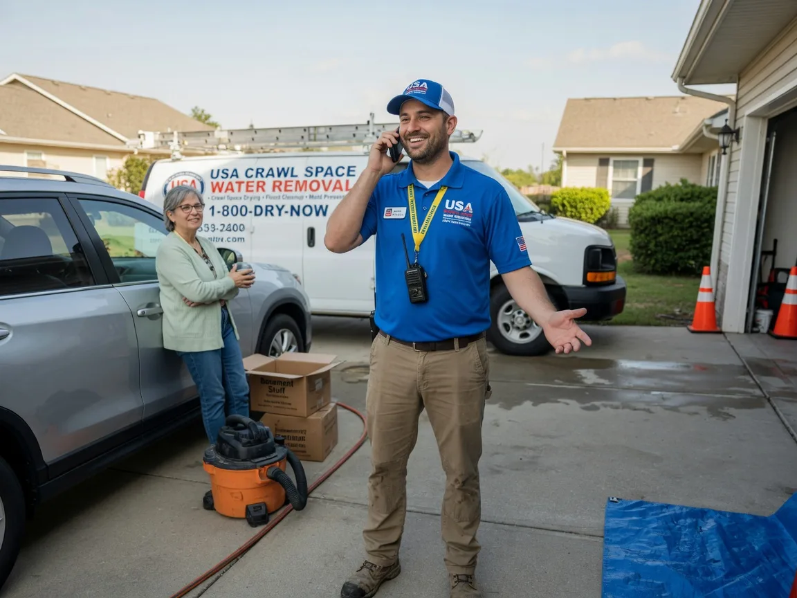 Crawl Space Water Removal Humphrey, AR FAQs